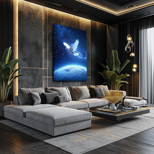 Vertical Peace Art