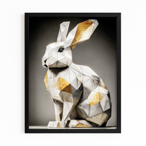 Vertical Rabbit Wall Art