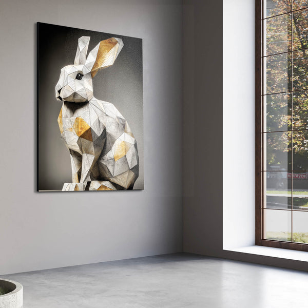 Vertical Rabbit Wall Art