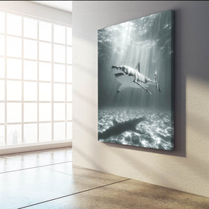 Vertical Shark Art