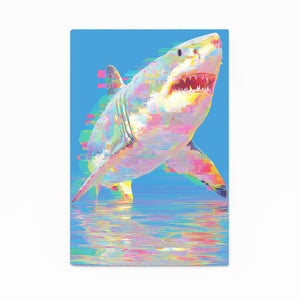 Vertical Shark Artwork