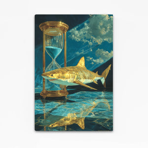 Vertical Shark Wall Art