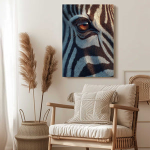 Vertical Zebra Art