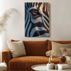 Vertical Zebra Art