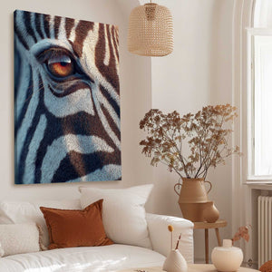 Vertical Zebra Art