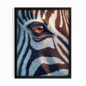 Vertical Zebra Art