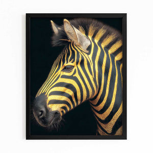 Vertical Zebra Artwork