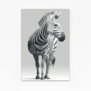 Vertical Zebra Wall Art