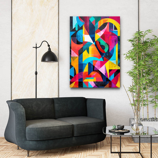 Vibrant Abstract Mexican Wall Art | MusaArtGallery™