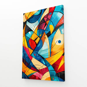 Vibrant Abstract Mexican Wall Art | MusaArtGallery™