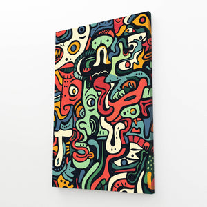 Vibrant Abstract Mexican Wall Art | MusaArtGallery™