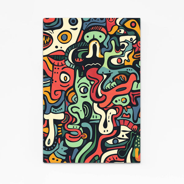 Vibrant Abstract Mexican Wall Art | MusaArtGallery™