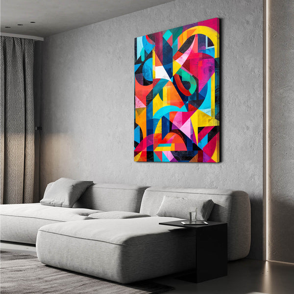 Vibrant Abstract Mexican Wall Art | MusaArtGallery™