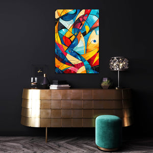 Vibrant Abstract Mexican Wall Art | MusaArtGallery™