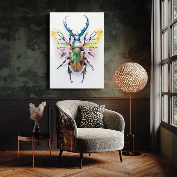 Vibrant Beetle Cool Wall Art