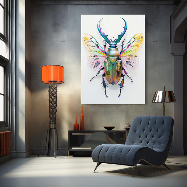 Vibrant Beetle Cool Wall Art