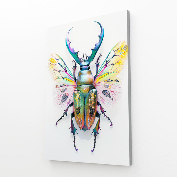 Vibrant Beetle Cool Wall Art