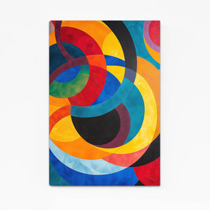 Vibrant Circles Mexican Wall Art | MusaArtGallery™