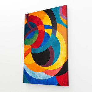 Vibrant Circles Mexican Wall Art | MusaArtGallery™