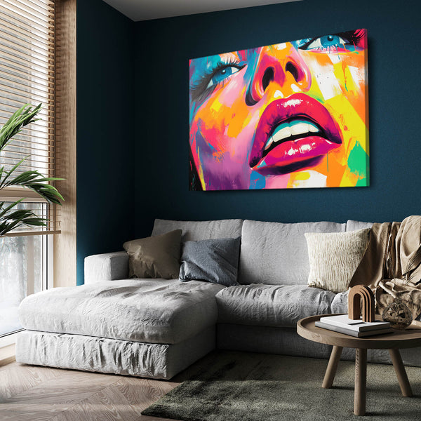 Vibrant Expression Cool Wall Art | MusaArtGallery™