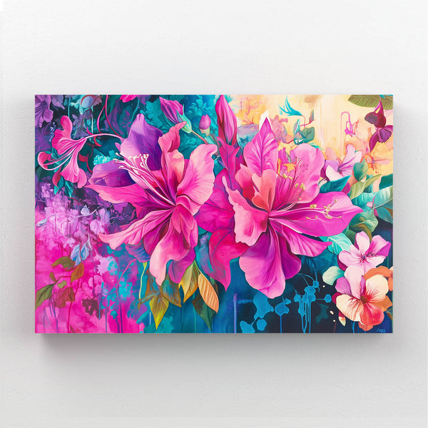 Vibrant Floral Harmony Flower Art | MusaArtGallery™