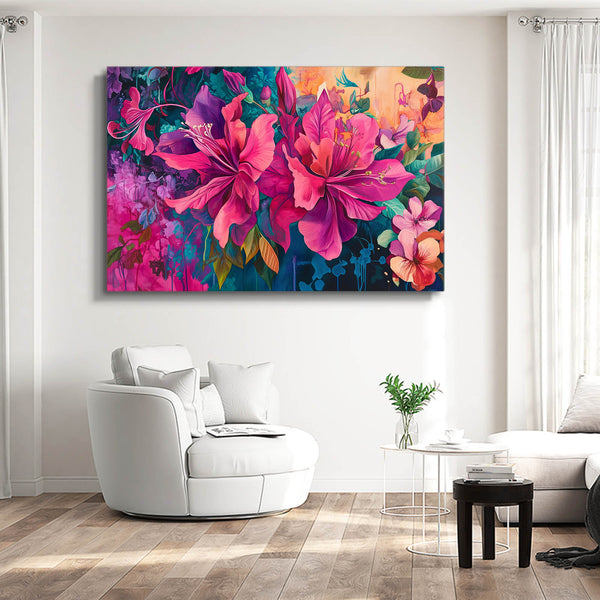 Vibrant Floral Harmony Flower Art | MusaArtGallery™