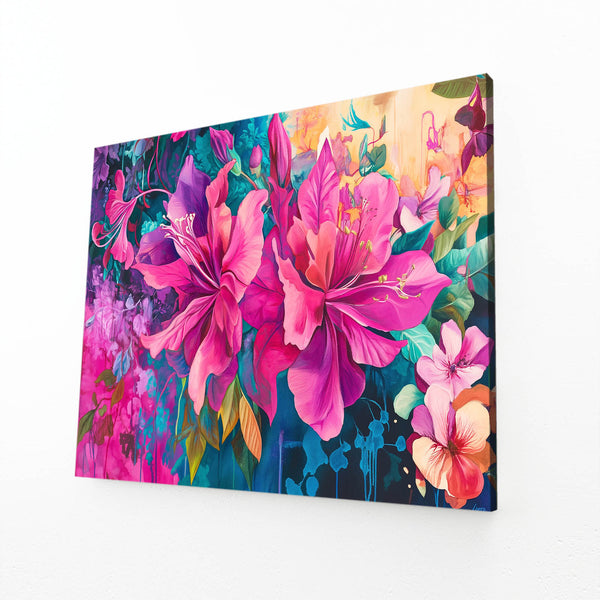 Vibrant Floral Harmony Flower Art | MusaArtGallery™