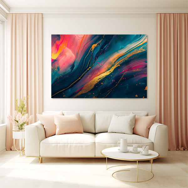 Vibrant Flow Abstract Art | MusaArtGallery™