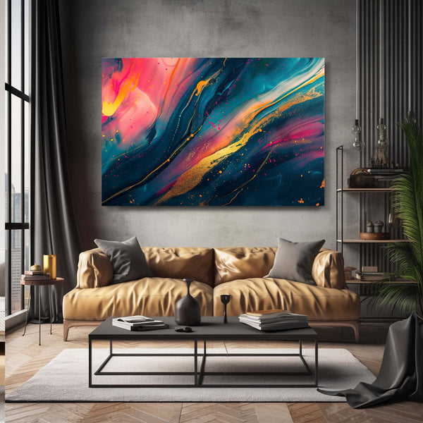 Vibrant Flow Abstract Art | MusaArtGallery™