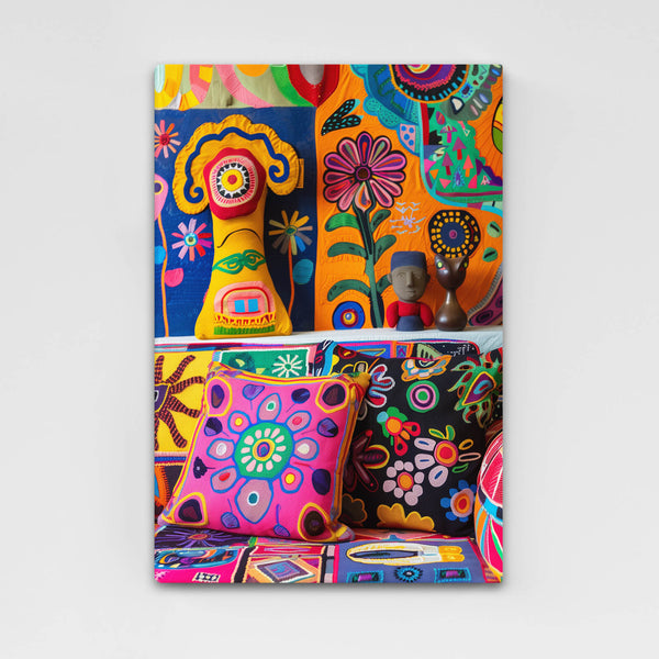 Vibrant Folk Mexican Wall Art | MusaArtGallery™