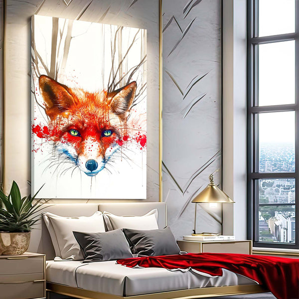 Vibrant Fox Art for Your Home | MusaArtGallery™