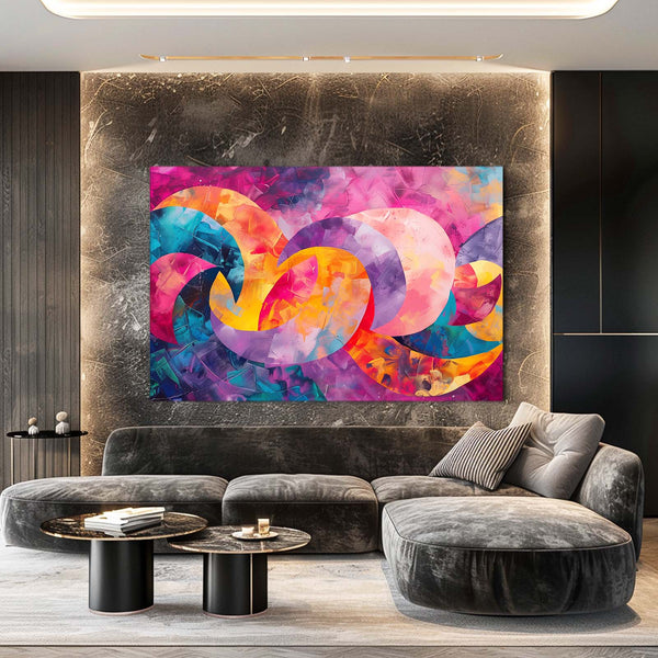 Vibrant Harmony Abstract Art | MusaArtGallery™