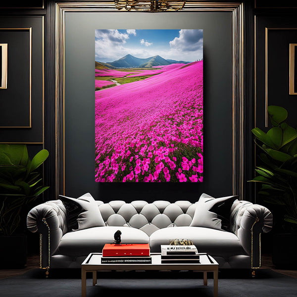 Vibrant Horizon Flower Art | MusaArtGallery™