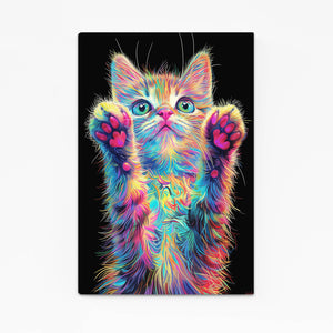 Vibrant Kitten Cat Art | MusaArtGallery™