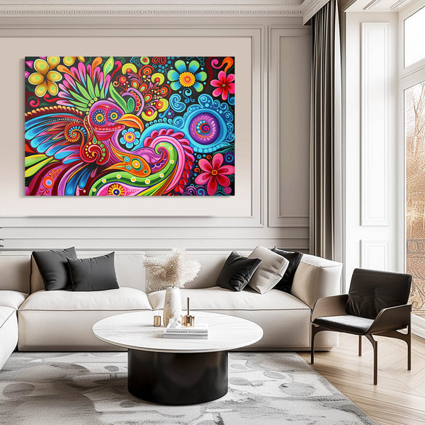 Vibrant Paradise Mexican Wall Art | MusaArtGallery™