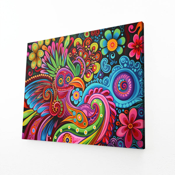 Vibrant Paradise Mexican Wall Art | MusaArtGallery™