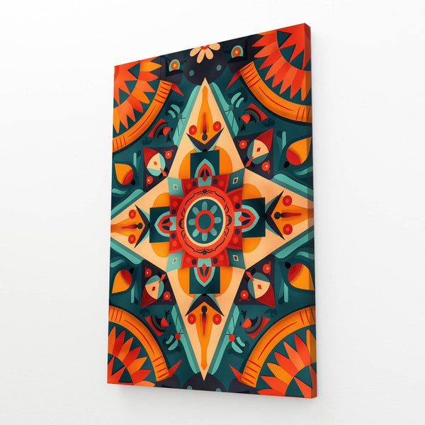 Vibrant Star Mexican Wall Art | MusaArtGallery™