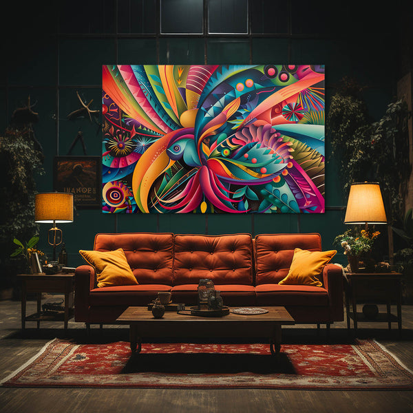 Vibrant Tropical Mexican Wall Art | MusaArtGallery™