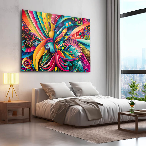 Vibrant Tropical Mexican Wall Art | MusaArtGallery™