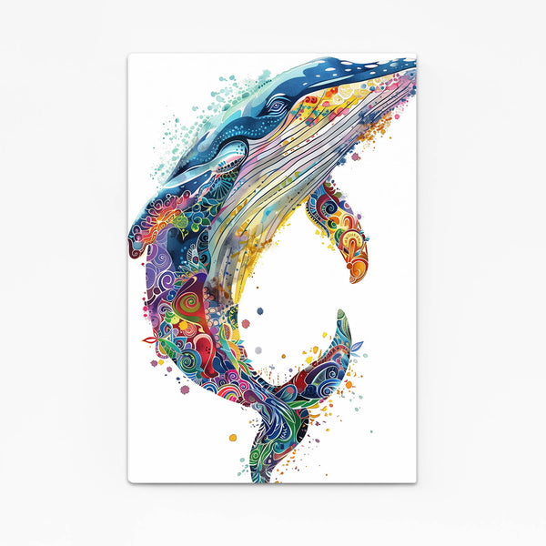 Vibrant Whale Art | MusaArtGallery™