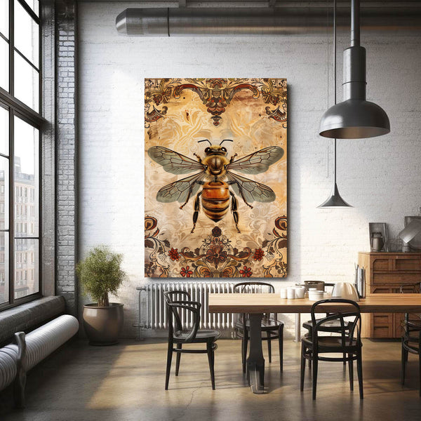 Vintage Bee Art | MusaArtGallery™