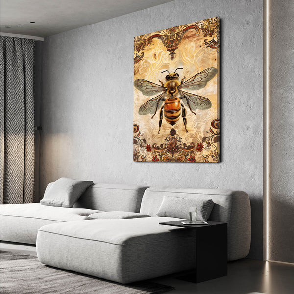 Vintage Bee Art | MusaArtGallery™
