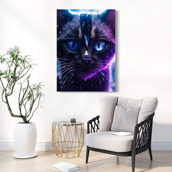 Purple Cat Art | MusaArtGallery™