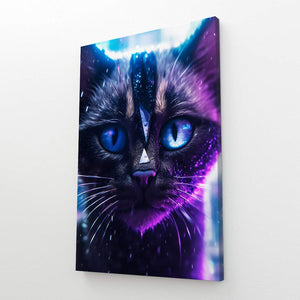 Purple Cat Art | MusaArtGallery™