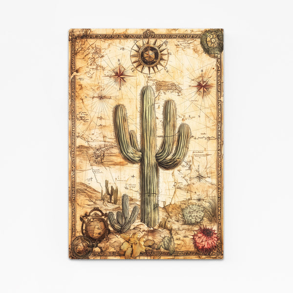 Vintage Cactus Art