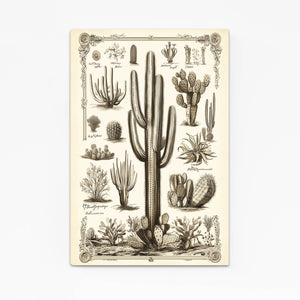 Vintage Cactus Wall Art
