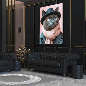 Vintage Cat Art