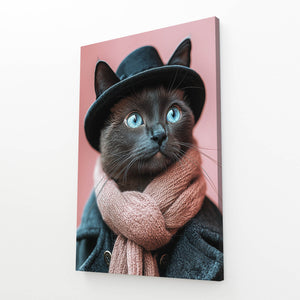 Vintage Cat Art