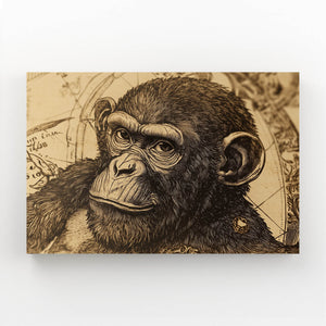 Vintage Monkey Art