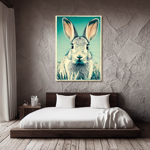Vintage Rabbit Wall Art